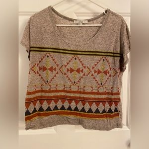 Forever 21 large patterned tshirt